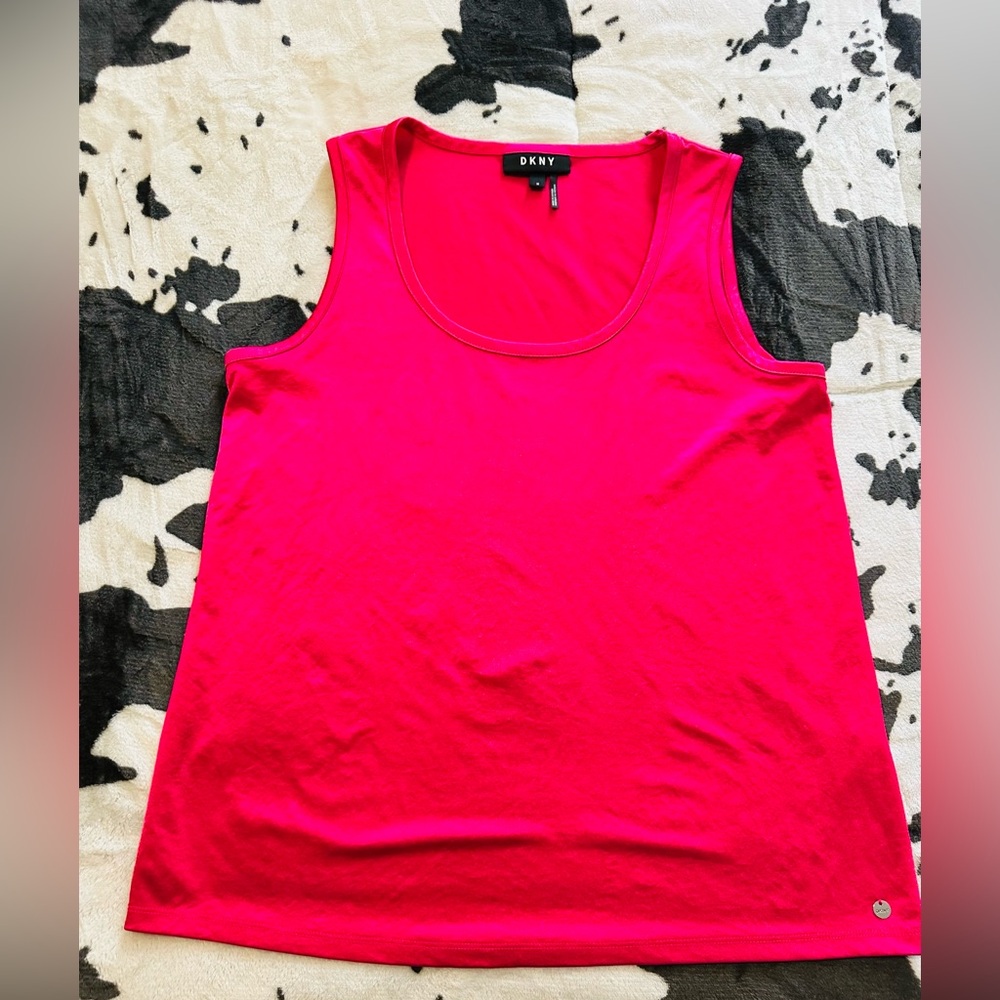 DKNY Bright Pink Tank Top